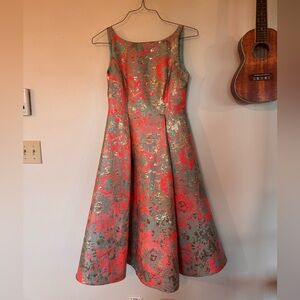 Adrianna Papell A Line Sleeveless Dress